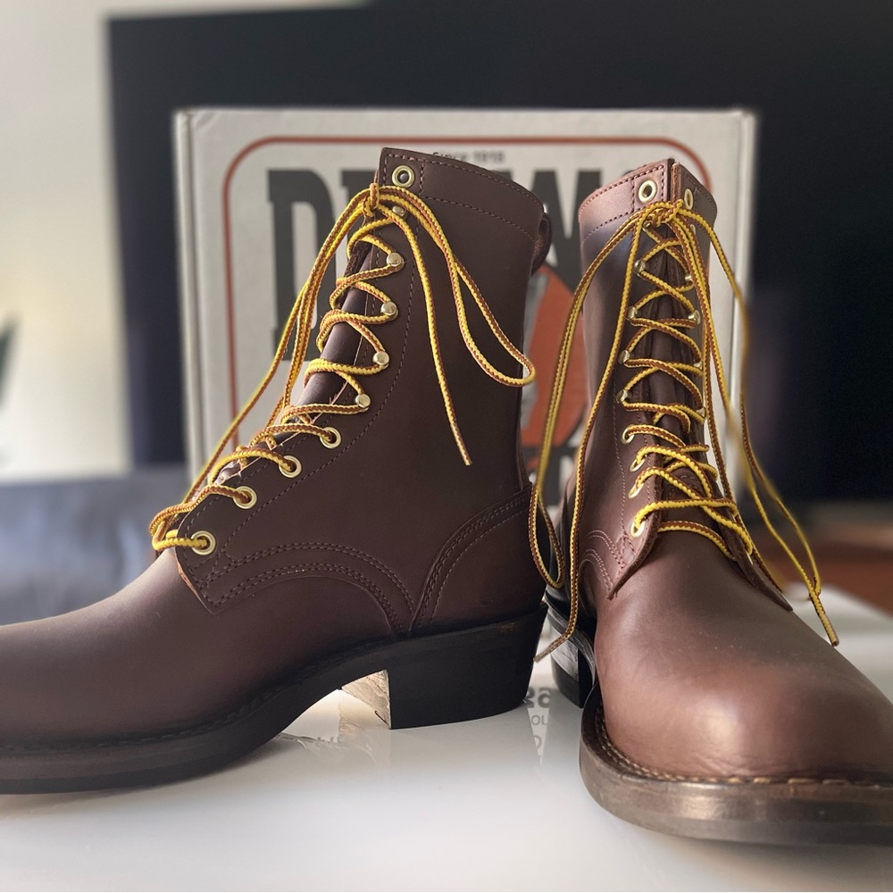 MEN’S BOOTS: DREW'S CASCADE WORK PACKER - #DCW8MV